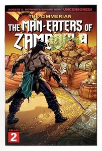 The Cimmerian "Mangiatori di Zamboula" #2B (2021) Fumetti Incendio - Foto 1 di 2