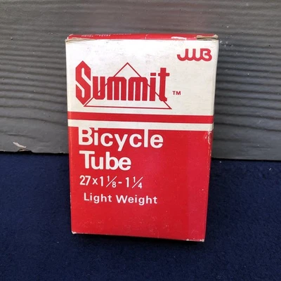 Summit Bicycle Tube NOS 1970's Made in Korea *NEW IN BOX* - Image 1 of 4