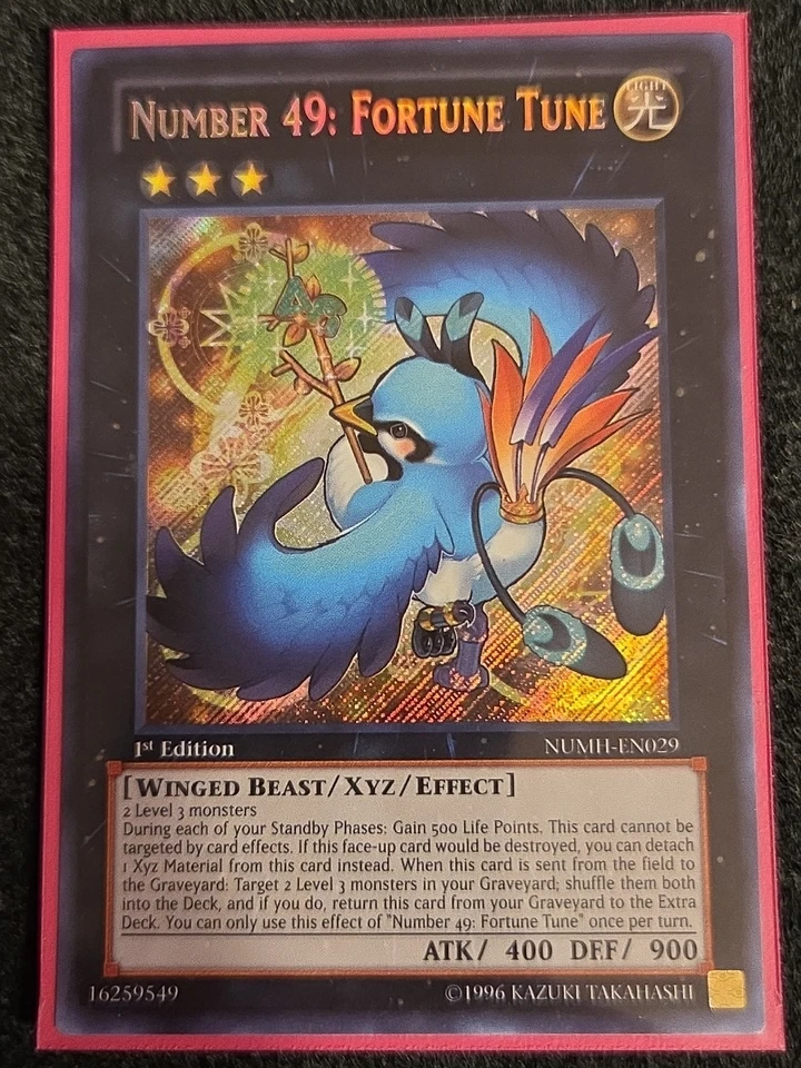 Number 49: Fortune Tune NUMH-EN029 Number Hunters 1st Edition Secret VLP - Image 1 of 1