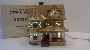Department 56 The Doctors House 51438 Retired 1992 Mint - Picture 1 of 4