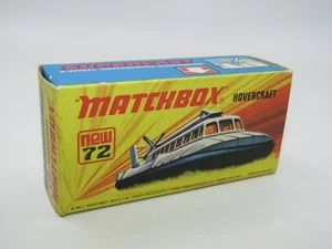 Matchbox Superfast No 72 Hovercraft Original Leerbox Near Mint - Bild 1 von 4