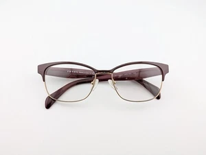 Prada Eyeglasses Frames Only, VPR 65R, 53-16-140, Red, Made in Italy - Picture 1 of 18
