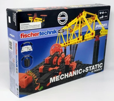 Fischertechnik: Mecânico Profissional + Kit de Construção Modelo Estático 30 Selado - Imagem 1 de 4