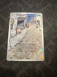 Pokémon TCG Slowpoke Scarlet & Violet Base Set Holo Card 204/198 - Picture 1 of 2
