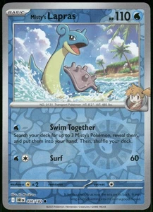 Holograma inverso Misty's Lapras 050/182 común SV10: Destined Rivals - Imagen 1 de 2