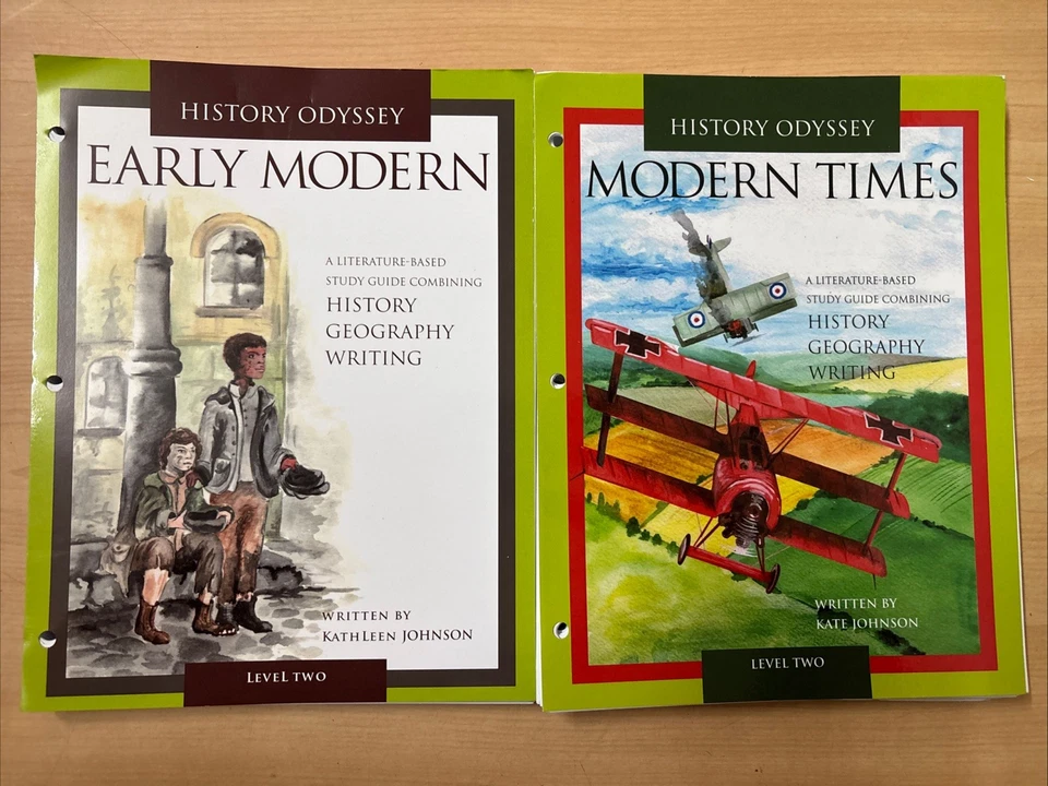 History Odyssey Early Modern + Modern Times Level 2 Kathleen Johnson Loose Leaf Foto 1 de 4