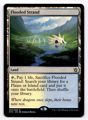 Flooded Strand KTK 233 - - LP - Magic the Gathering - Image 1 of 2