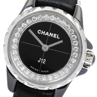 CHANEL J12 XS H4663 Diamond black Dial Quartz Ladies Watch_894534 - Image 1 of 4