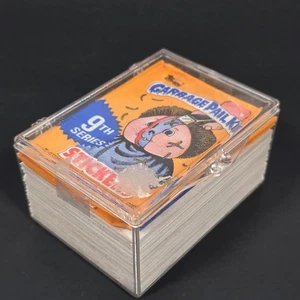 MÜLL EIMER KINDER OS SERIE 9 KOMPLETTSATZ 88 KARTEN 1987 ORIGINAL 80er TOPPS - Bild 1 von 7