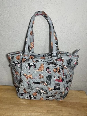 Vera Bradley Glenna Satchel in Best in Show NWT! Dogs! - Image 1 of 4