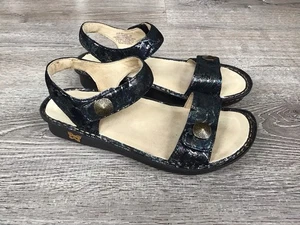 Alegria Womens Size 7 38 Leather Sandals Judie Sakura Shimmer Sandals - Picture 1 of 11