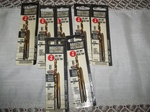 7 CONJUNTOS COMBINADOS DE TALADRO Y GRIFO MASTER MECHANIC 1/4" - NUEVO PRECINTADO - Imagen 1 de 4