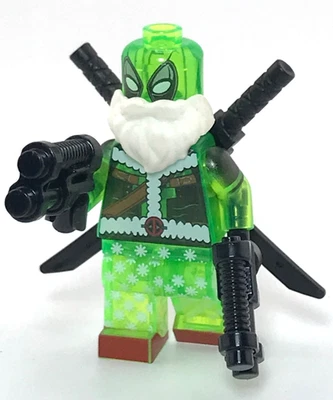 DeadPool  Super hero, Marvel, DC Custom Printed On Official LEGO® Parts - Image 1 of 4