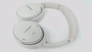 Bose QuietComfort QC 45 Smoke Wireless Headphones DISCOLORED EAR PADS - Photo 1 sur 2