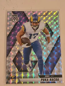 2025 Panini Mosaic Puka Nacua Silver Mosaic Prizm Reactive #102 - Bild 1 von 1