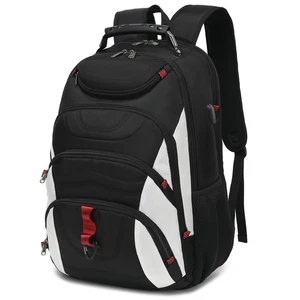Laptop Backpack for men, 17.3 inch Laptop Bag with USB Port, Waterproof Trave... - Picture 1 of 7