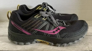 Saucony Trail Excursion TR14 Damen-Traillaufschuhe 9,5 schwarz/lila/gelb - Bild 1 von 11