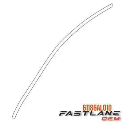 2015-2019 Subaru Legacy/Outback delantero izquierdo moldura superior nuevo OEM 61186AL010 Foto 1 de 4