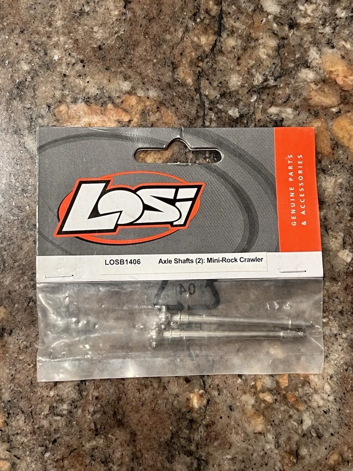 Losi LOSB1406 Axle Shafts (2): 1/18 Mini-Rock-Crawler - Image 1 of 1