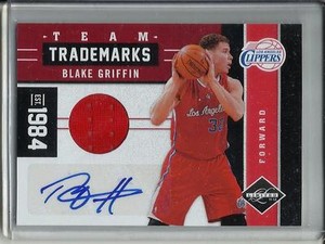 Blake Griffin 11/12 Panini Limited Autograph Game Used Jersey #05/25