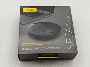 JABRA Speak 510 Ver G Wireless Speakerphone 100-43100000-02 PHS002W FREE S/H - Photo 1/10