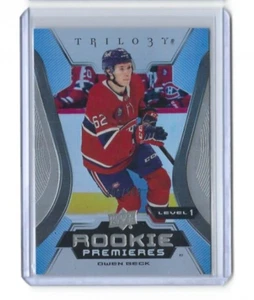 2023-24 UD Trilogy Owen Beck Rookie Premieres Level 1 409/999 #101 - Picture 1 of 1