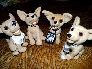 Taco Bell Chihuahua Dogs (vintage) (Lot of 4)..L1 - Picture 1 of 6