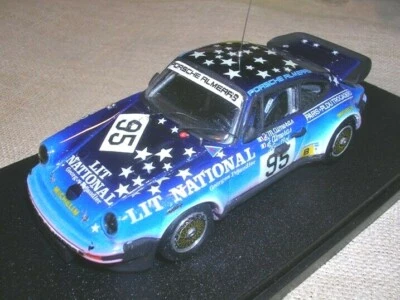 PORSCHE 930 GR.B LIT NATIONAL 24 H. LE MANS 1983 ALMERAS TRON 1/43 TRUE - Immagine 1 di 4
