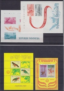 INDONESIA 1961/1980, 4 BLOCKS, MNH - Picture 1 of 1