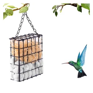 Bird Nesting Material Set Globe Humming Bird Nesters Hanging Bird House for O... - Picture 1 of 7