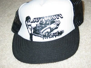 New Rare Collectable Autobuff Car Magazine Trucker Hat - Picture 1 of 1