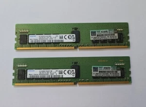 Lot of 2 HPE P03050-091 16GB 2Rx8 PC4-2933Y Smart Memory - Picture 1 of 1