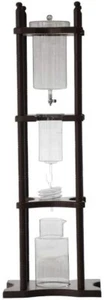 Nispira Eiskaffeetropfer Cold Brew Tropfturm Kaffeemaschine Holz 25 Tassen - Bild 1 von 4