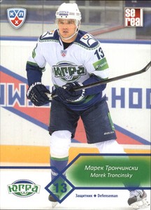 2012-13 Russian Sereal KHL #YUG007 Marek Troncinsky 