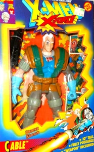 X-men 10 INCH marvel universe CABLE 1994 1995 kaybee kb toys exclusive deluxe - Picture 1 of 3