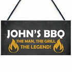 Bbq Signs And Plaques For Outdoor Personalised Garden Sign Home Gift For Men
