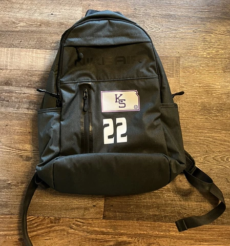 2022 Kansas State Wildcats Nike Baseball Backpack Bag Team Issued #22 Cover