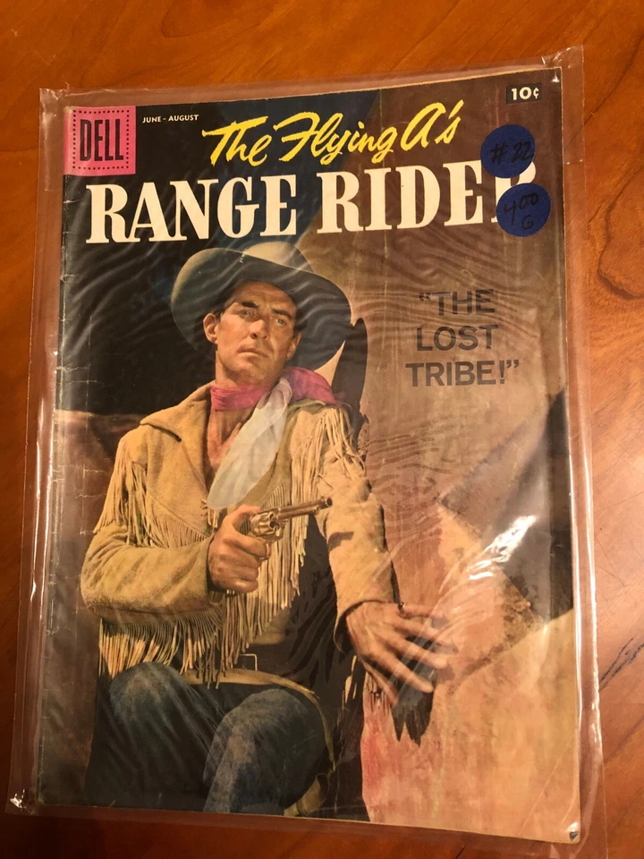 Cómics de Dell (1958) The Flying A's Range Rider #22 - JUSTOS/BUENOS Foto 1 de 1