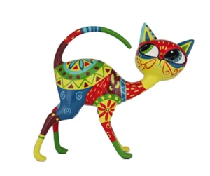 Crazy Cat Grace Cat Made From Fibreglass Handpainted Figure Sculpture - 20235 - Picture 1 of 1