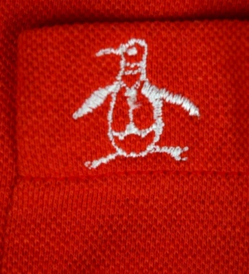 Penguin Shirt VTG Grand Slam Munsingwear Size S 60s 70s Red with White Trim polo - Image 1 of 4
