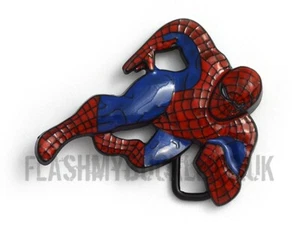Spiderman Belt Buckle for Leather Belts Without Buckles - 1.5" or 38mm Wide - Picture 1 of 3