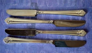 4 KNIVES - 1847 Rogers Bros HER MAJESTY International Silver Plate 1931 - Picture 1 of 6