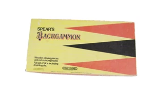 Vintage 1980s Spears Backgammon Board Game - Picture 1 of 7