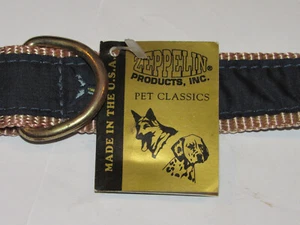 NEW ZEP-PRO MARLIN SWORDFISH XXL NYLON DOG COLLAR 23-27",1 1/4" WIDE~MADE IN USA - Picture 1 of 12