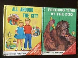 All Around the City & Feeding Time at the Zoo,Start Right Elf Bks, 1967,71 - Picture 1 of 11