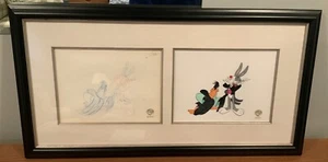1994 Academy Awards Daffy Duck Original Production Cel With Artist Sketch - Picture 1 of 6
