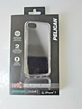 Pelican Adventurer Case Military Grade Protection Cover for iPhone 7 Clear white