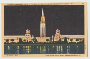 California, San Francisco, Golden Gate Expo, 1939, Elephant Towers - Picture 1 of 2