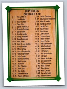 1999 Upper Deck - Checkliste 1 - 100, #694 - Bild 1 von 2