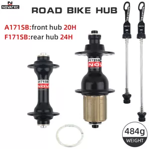 Novatec Road Bike Hubs A171SB F172SB 20 24 Holes 8 9 10 11 12 Speed v-brake Hub - Picture 1 of 14